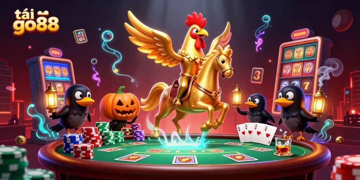 Experience excitement as you tải go88 and engage in thrilling games with dynamic 3D casino characters.