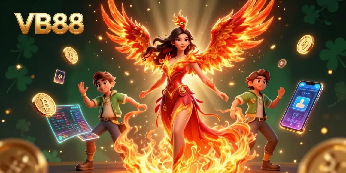 Engage in exciting gameplay at VB88 with vibrant characters and stunning casino elements.