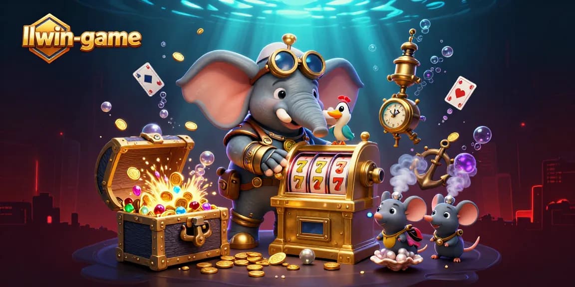 Experience thrilling wins at llwin-game with our colorful steampunk casino adventure.