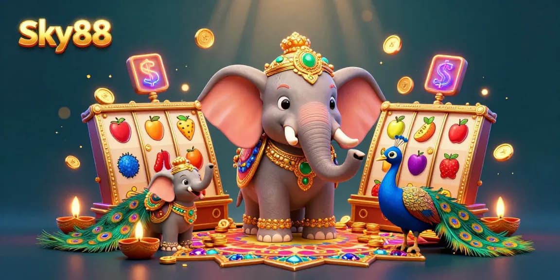 Engage in thrilling slots at Sky88, featuring vibrant animations and winning jackpots.