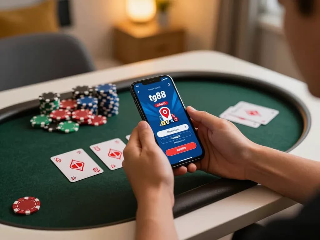 Engaging with tg88 app for an immersive mobile gambling experience at home