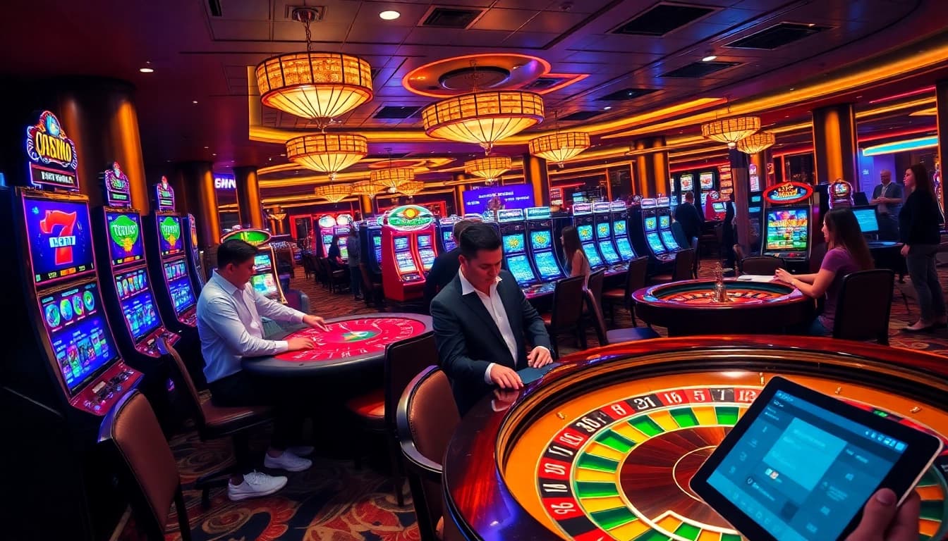 Experience thrilling gameplay at TT88 with dynamic slot machines and enthusiastic players betting.