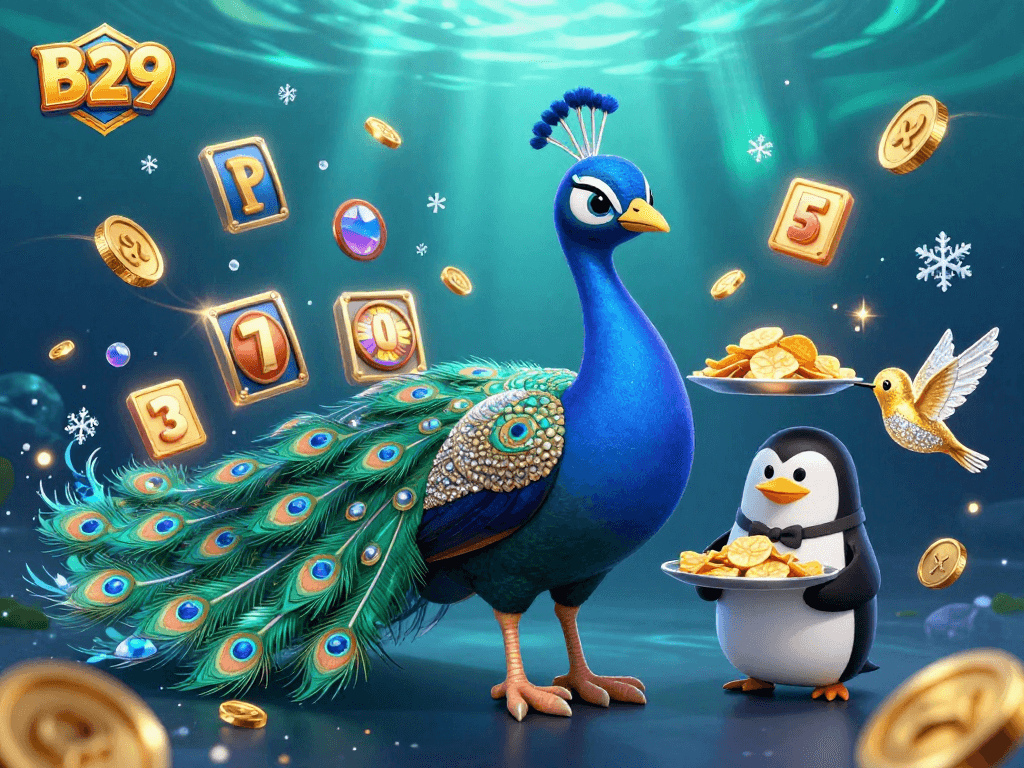 B29 showcases an immersive slots gaming experience with vibrant visuals, captivating characters, and dynamic elements.