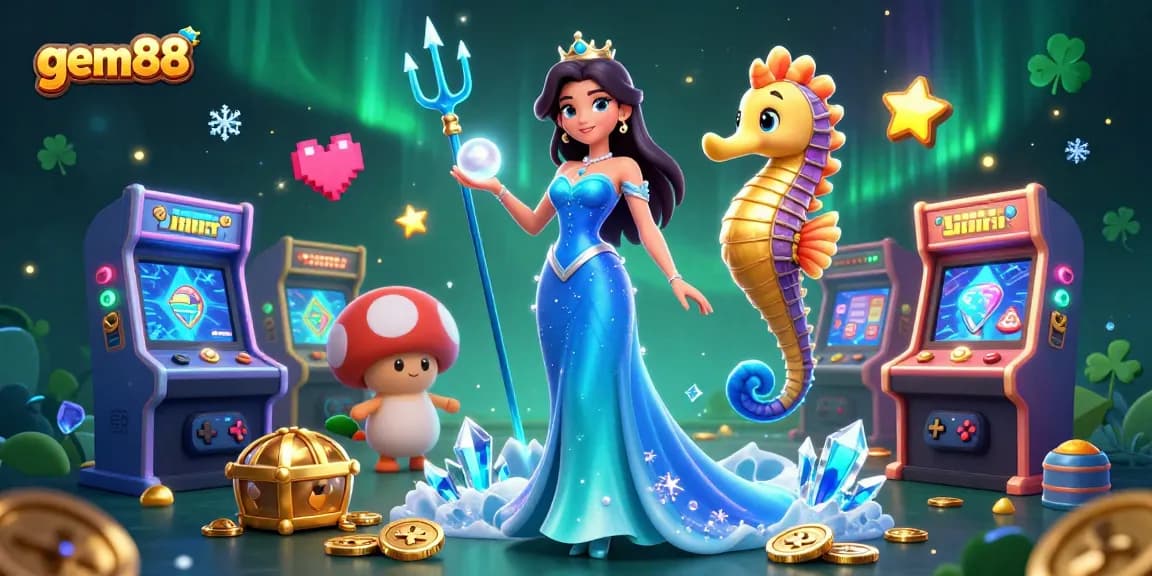 Experience the exciting world of gem88 with dynamic gameplay and underwater treasures.