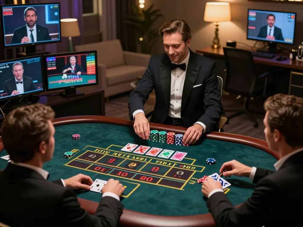 Experience the thrill of live dealer games at 13win, where virtual players engage strategically in real-time gaming.