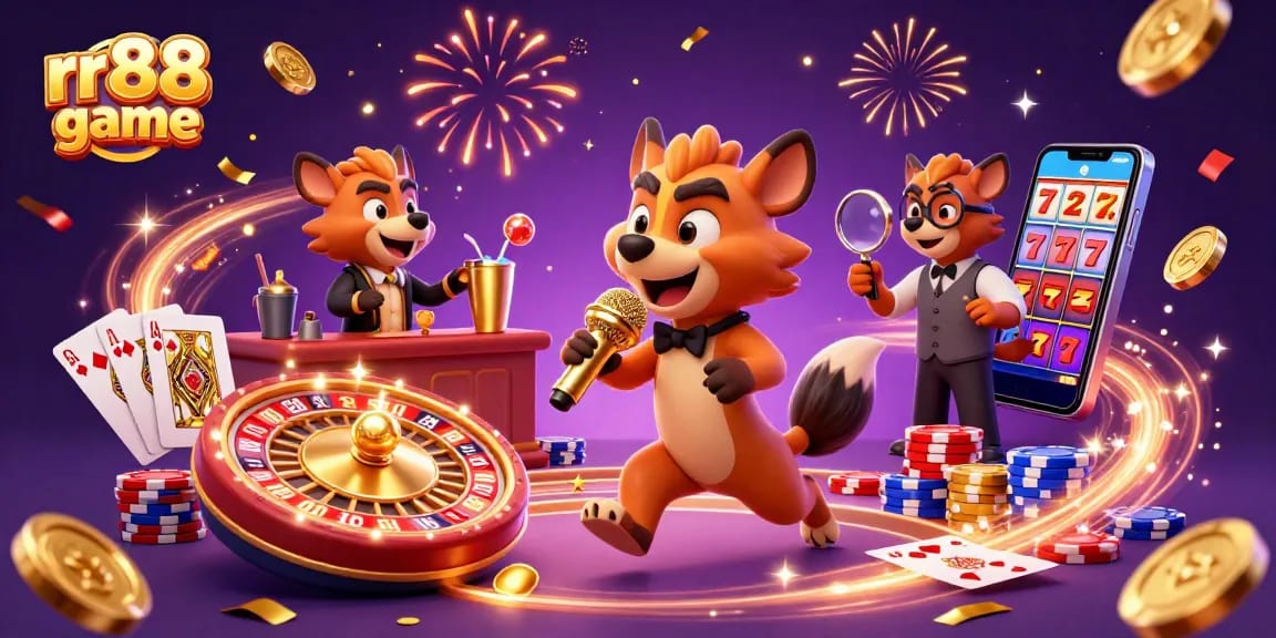 Experience thrilling moments with rr88 game in a dynamic casino club showcasing exciting games and entertainment.
