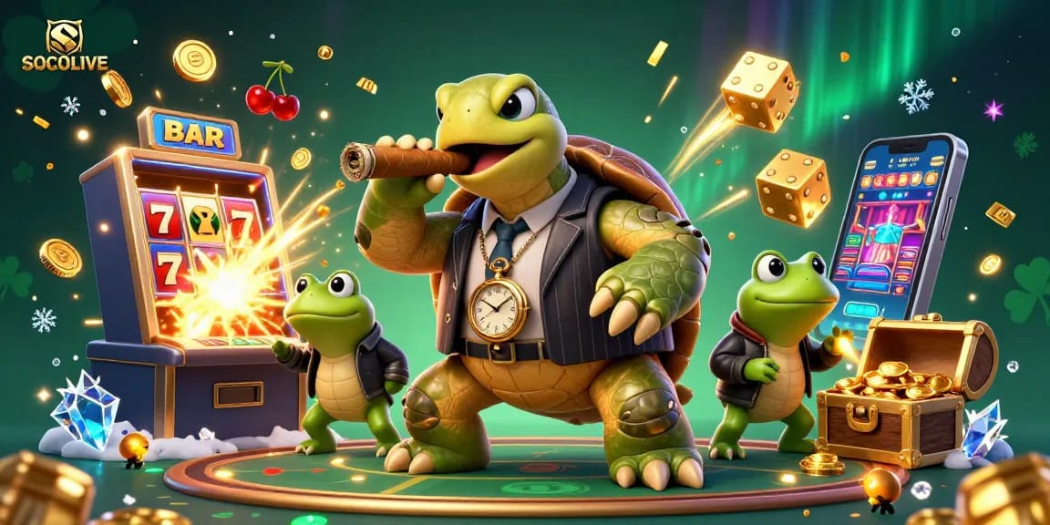 SOCOLIVE brings the excitement of live gaming with vibrant characters and dynamic visuals.