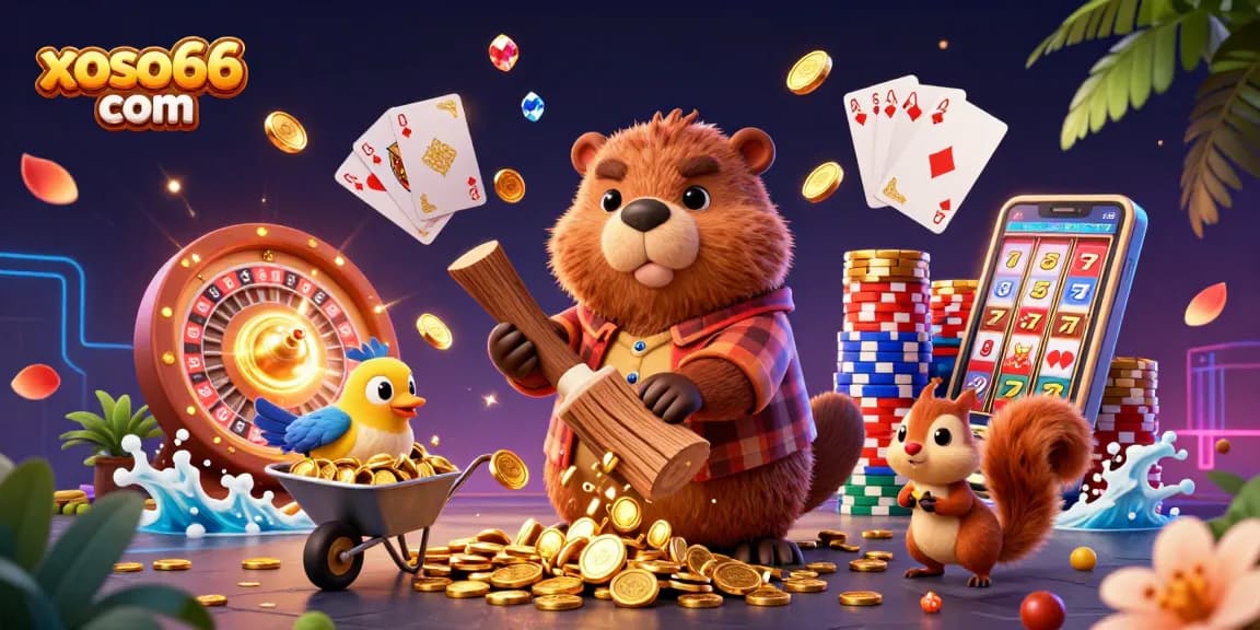 Engage in thrilling games at xoso66 com with lively characters and sparkling casino elements!