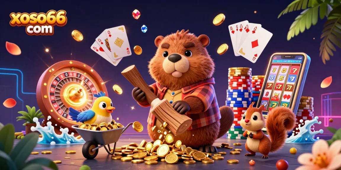 Engage in thrilling games at xoso66 com with lively characters and sparkling casino elements!
