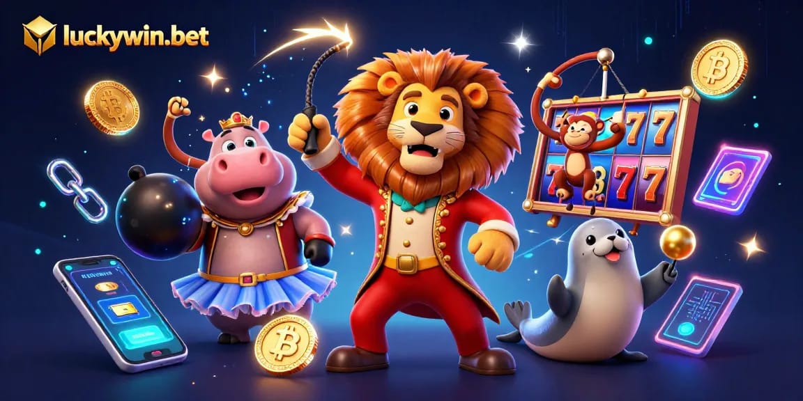 Experience thrilling gameplay at luckywin-bet capturing the spirit of casino games in a vibrant scene.