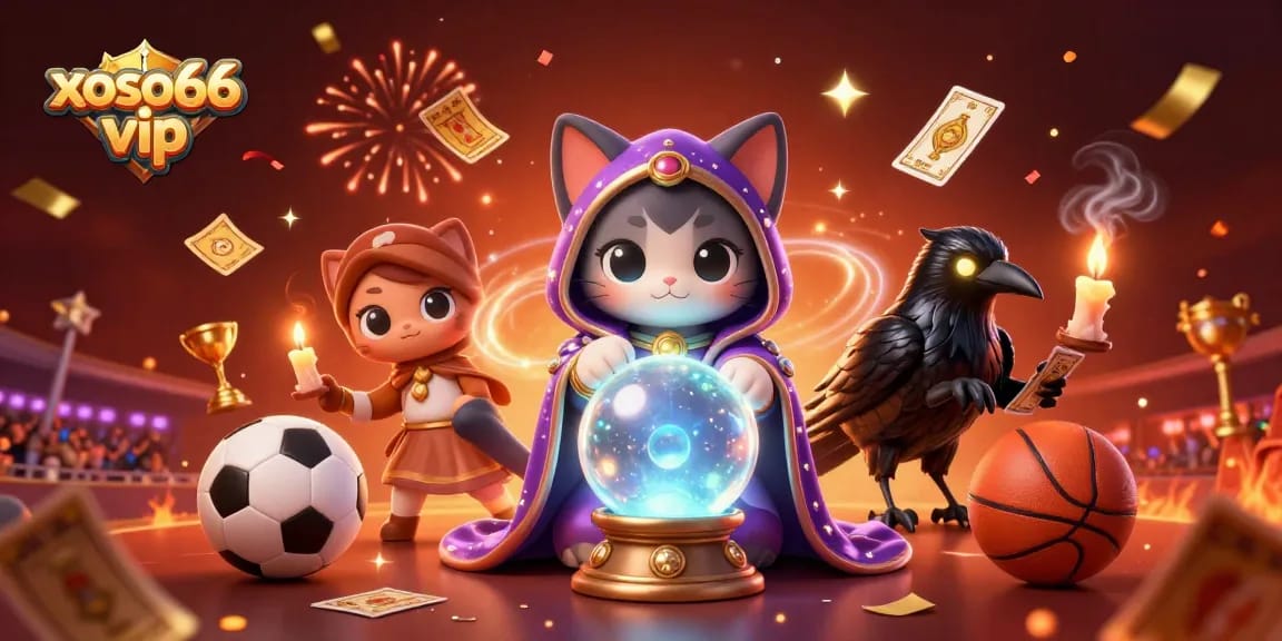 Engage with xoso66 vip through immersive sports betting scenes featuring charming characters.