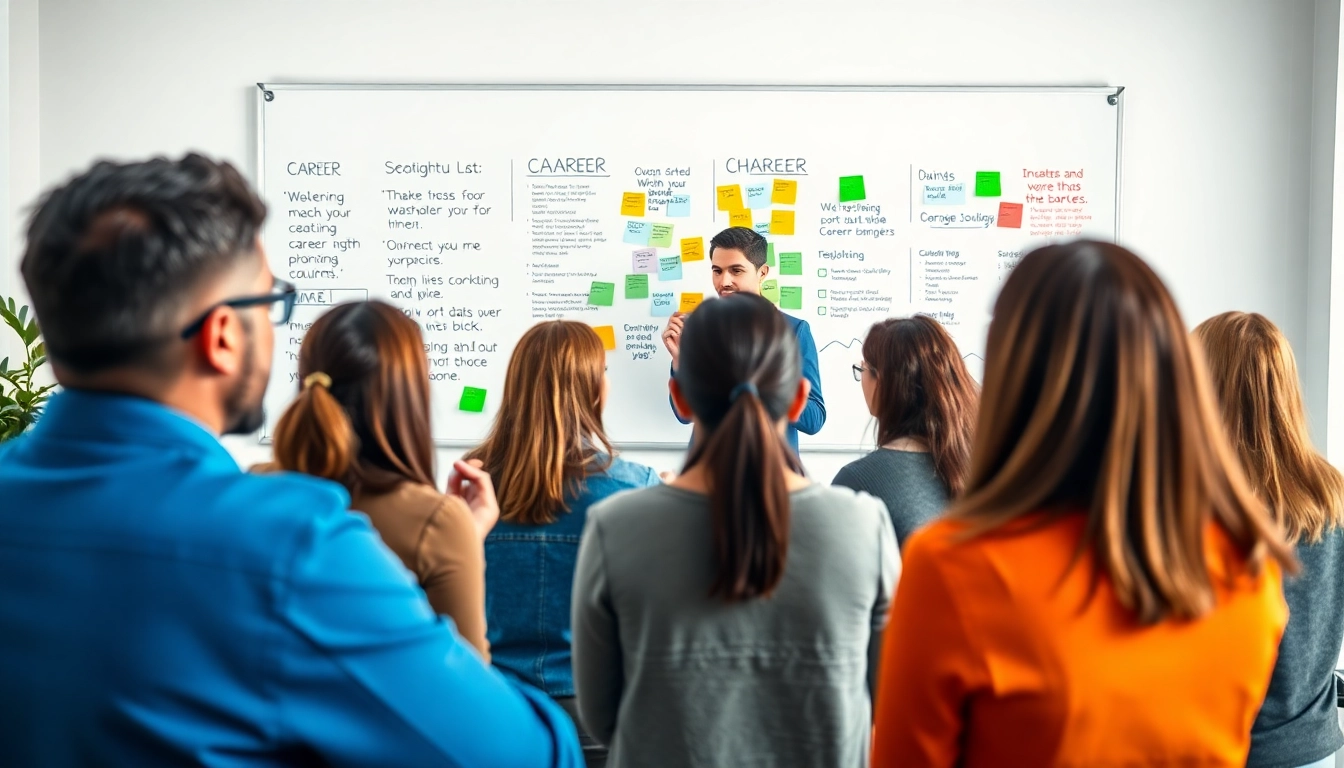 How to find my perfect career path during an engaging workshop with enthusiastic participants.