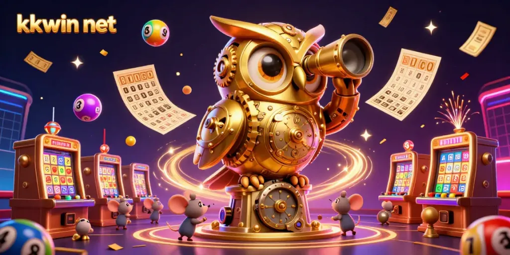 Experience the excitement of kkwin net with a lively casino scene and vibrant gaming elements