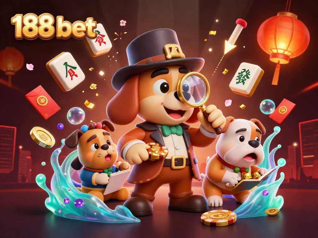 Experience thrilling moments at 188 bet featuring a clever detective and treasure clues amidst casino delights.