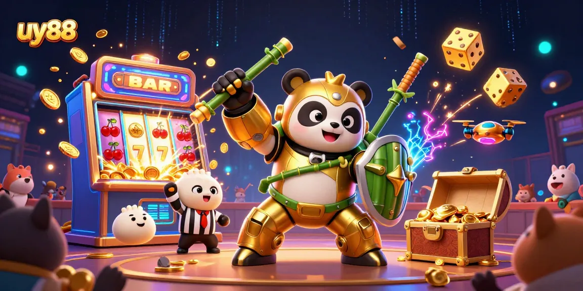 Experience exhilarating gameplay in the uy88 casino with colorful slot machines and exciting prizes.