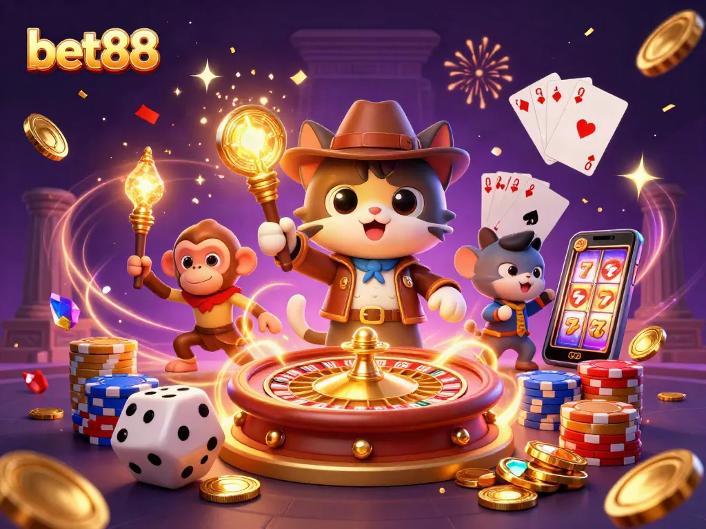 Experience bet88 thrills in a treasure-filled casino adventure with dynamic gameplay.