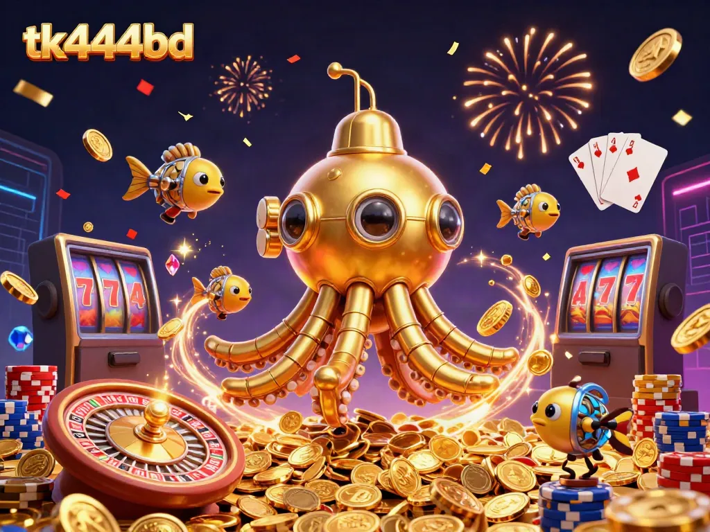 Engage with the vibrant universe of tk444bd featuring colorful casino elements and thrilling games.