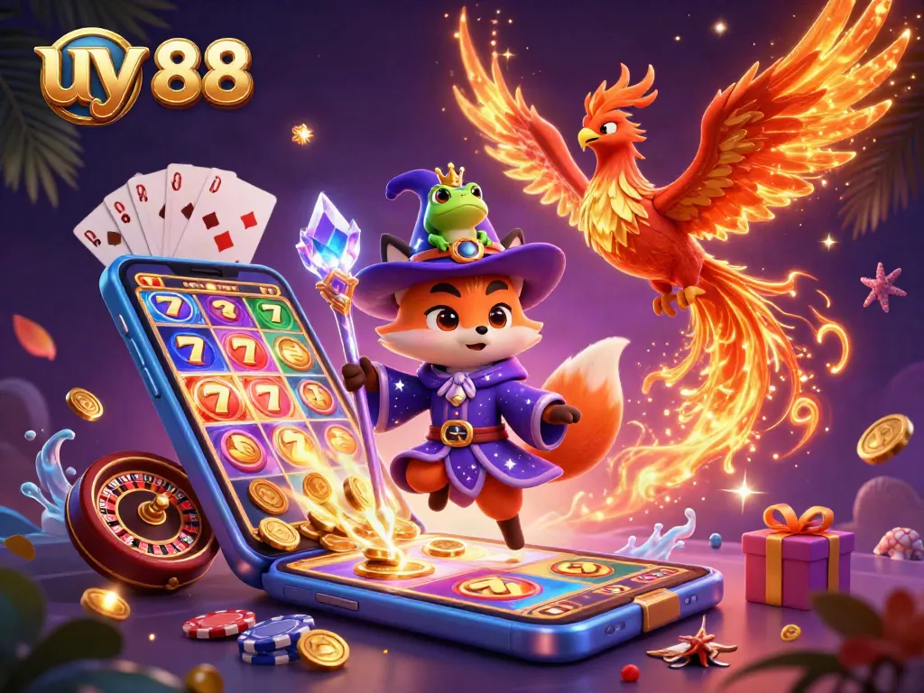 Engage with uy 88 at the casino with magical characters and vibrant game elements.