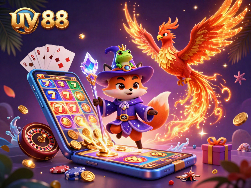 Engage with uy 88 at the casino with magical characters and vibrant game elements.