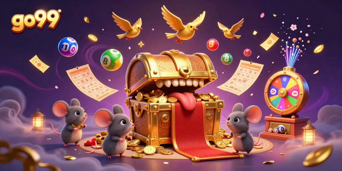 Experience the thrill of go99 gaming with vibrant lottery elements and a rich, dynamic scene.