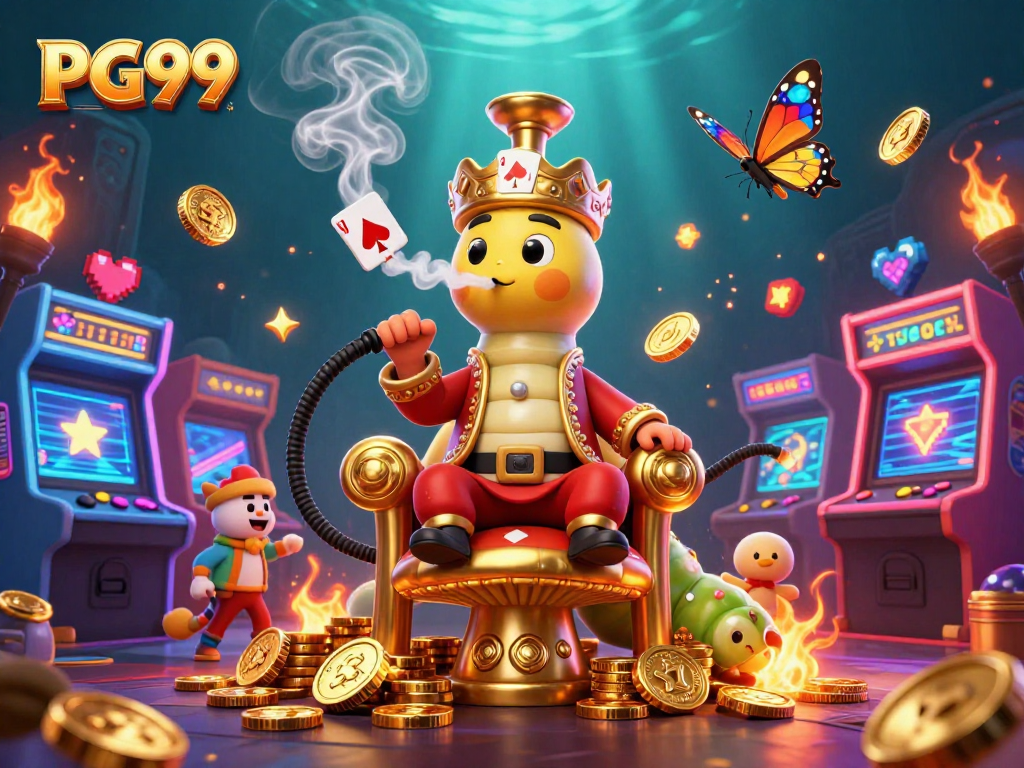 Experience PG99 with a vibrant scene of a hookah-master in a casino-themed adventure.