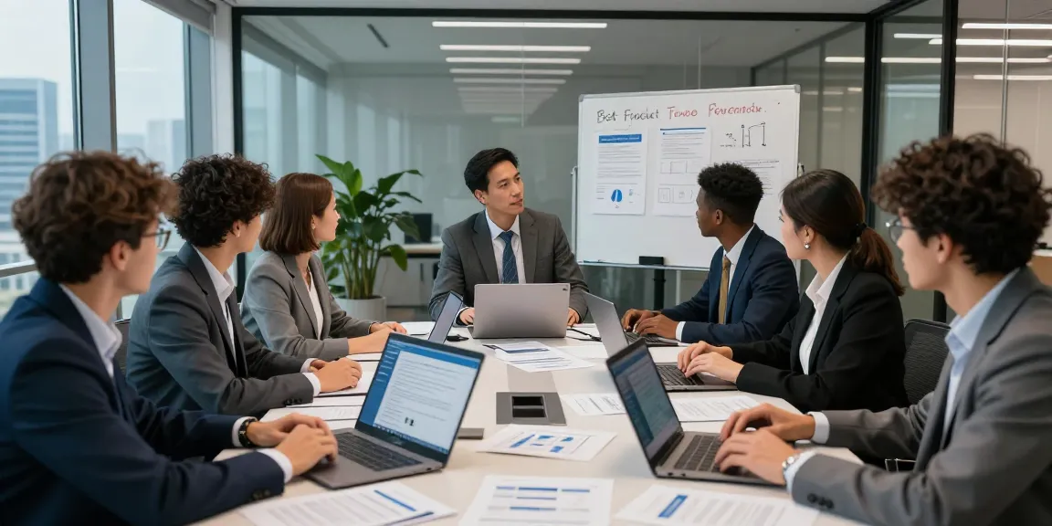 Team analyzing document fraud detection strategies in a modern office setting.