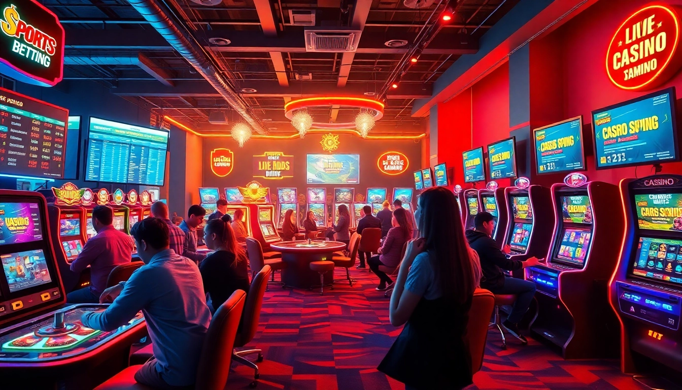 Dynamic online gaming scene highlighting players engaging with various options at new88go.com, showcasing excitement and diversity.