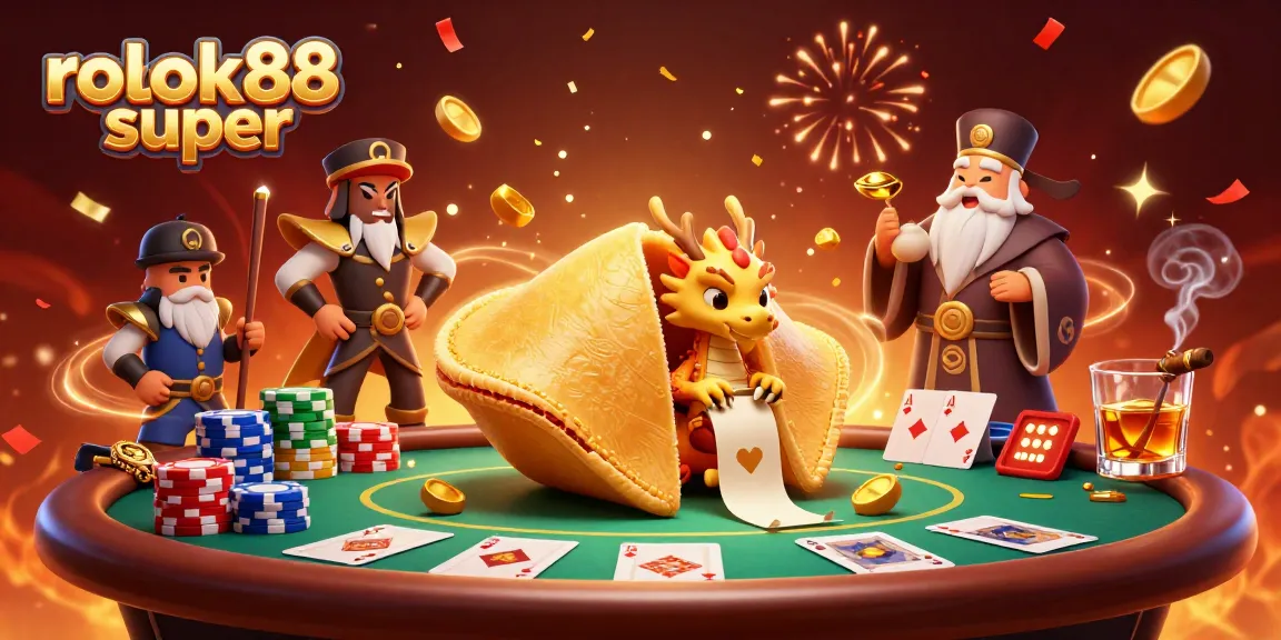 Experience the excitement of rokok88 super poker as fortune unfolds with dynamic characters and casino elements.