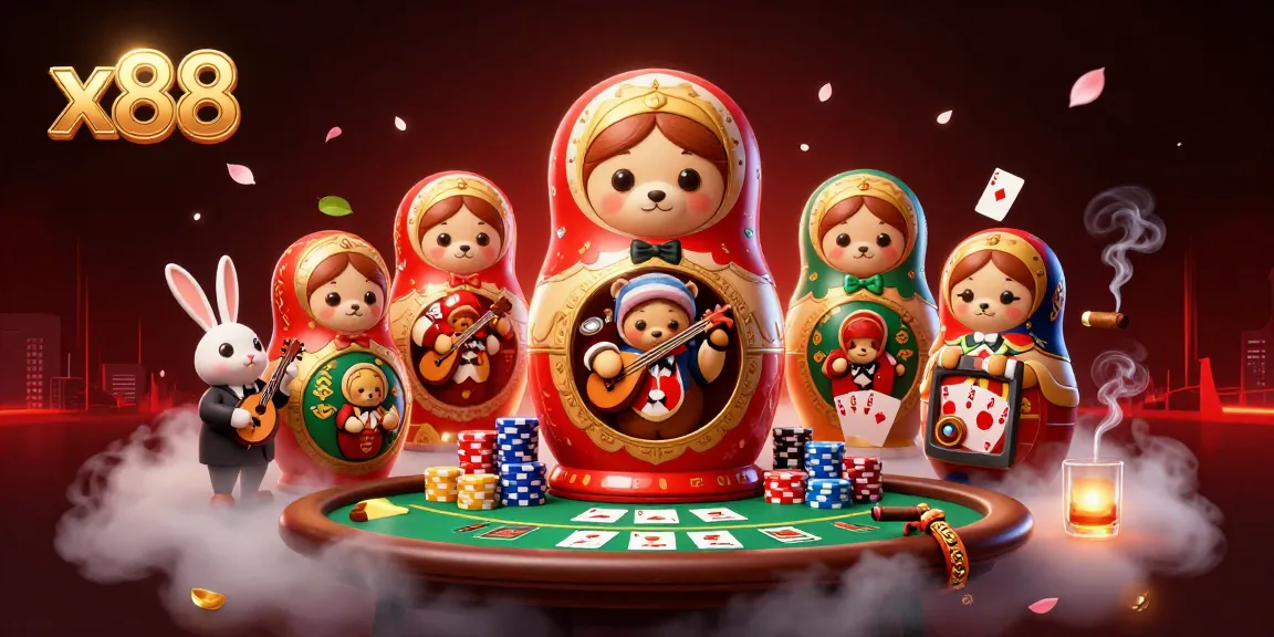 Experience the excitement of x88 with engaging casino games and vibrant characters.