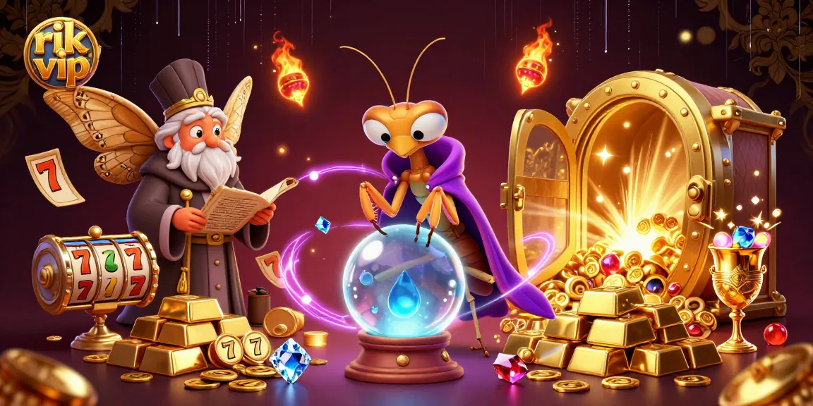 Experience dazzling jackpots and fortune with rik vip in this vibrant casino scene.